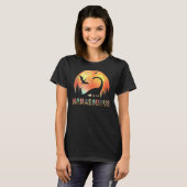 Mamasaurus Rex mama Dinosaur Leopard Flower Rex Ma T-shirt (Voorkant volledig)