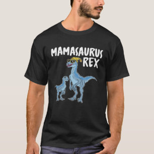 Mamasaurus Rex Moedersdag Dinosaurus Familie Babys T-shirt