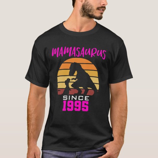 Mamasaurus since 1995 t-shirt (Voorkant)
