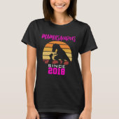 Mamasaurus since 2018 t-shirt (Voorkant)