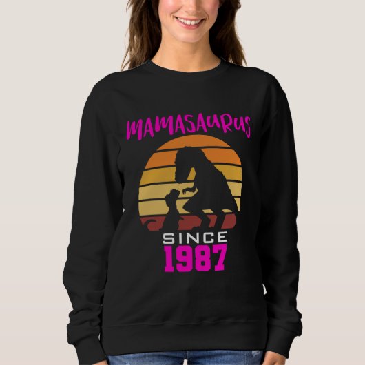 Mamasaurus sinds 1987 trui (Voorkant)