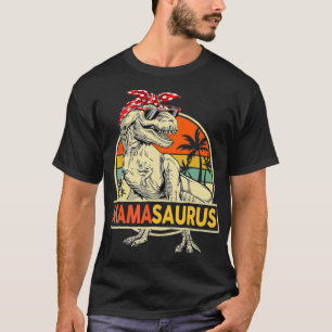 Mamasaurus T Re Dinosaur Mama Saurus Family Matchi T-shirt