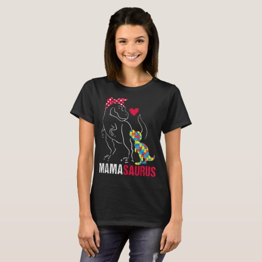 Mamasaurus T rex Dinosaur Clothing Gifts. Funny ma T-shirt (Voorkant volledig)