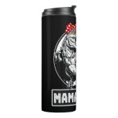 Mamasaurus T rex Dinosaur Clothing Gifts. Funny Ma Thermosbeker (Gedraaid links)