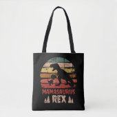 Mamasaurus T rex Dinosaur Funny Mama Saurus Tote Bag (Voorkant)