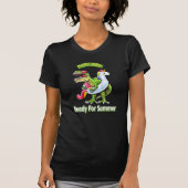 Mamasaurus T rex Dinosaur Funny T-shirt (Voorkant)