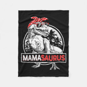 Mamasaurus T Rex Dinosaur Grappige Mama Saurus Fleece Deken