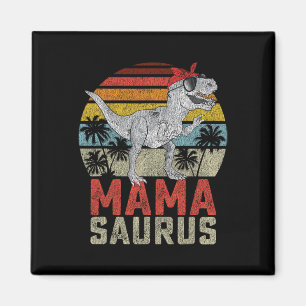 Mamasaurus T Rex Dinosaur Mama Saurus Family Match Magneet