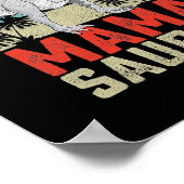 Mamasaurus T Rex Dinosaur Mama Saurus Poster (Hoek)