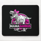 Mamasaurus T-rex Matching Funny Mother Saurus Dino Muismat (Voorkant)