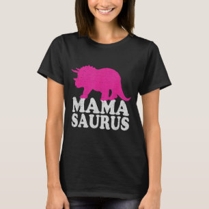 Mamasaurus t-shirt, schattige triceratops dinosaur t-shirt