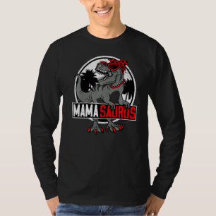Mamasaurus Trex Dino Mama Saurus Moederdag Mot T-shirt
