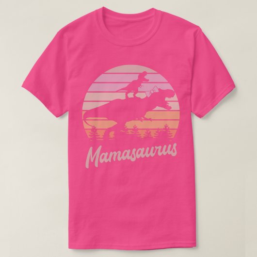 Mamasaurus TRex Dinosaur T-shirt (Design voorkant)