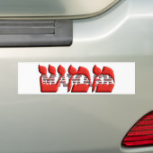 Mamash Bumpersticker (Op auto)