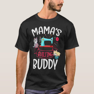 Mamau2019s Quiltvriend Quilter Kattenmoeder Moeder T-shirt