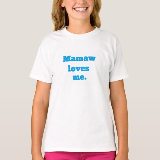 Mamaw houdt van me! (Voorkant)