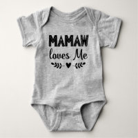 Mamaw houdt van me Grootkind Baby Gift