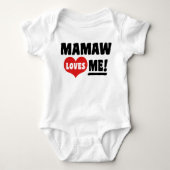 Mamaw houdt van me romper (Voorkant)