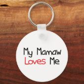 Mamaw houdt van me sleutelhanger (Voorkant)