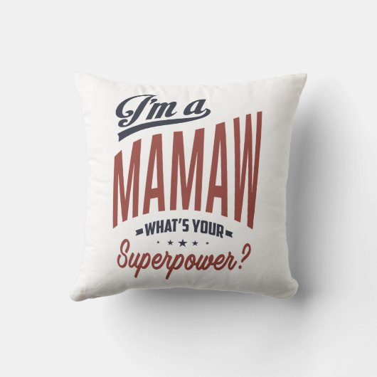 Mamaw Kussen (Achterkant)