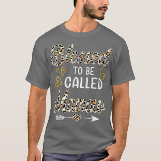 Mamaw Leopard Funny Mamaw Mot T-shirt