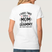MAMAW Moederdag Gifts T-shirt (Achterkant)