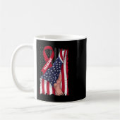 Mamaw Multipel Myeloom Awareness Lint Amerikaanse Koffiemok (Links)