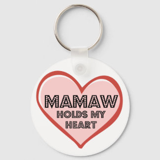 Mamaw Sleutelhanger: Button stijl Sleutelhanger