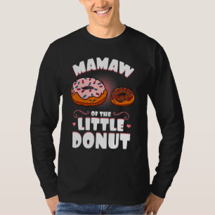 Mamaw van de kleine donut Geslacht onthullen Baby T-shirt