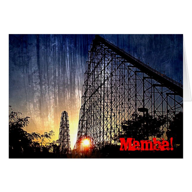 Mamba Rollerkuster World's of Fun Kansas City (Voorkant Horizontaal)