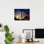 Mamba Rollerkuster World's of Fun Kansas City Poster (Thuiskantoor)