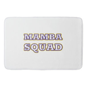 Mamba Squad grappige kleding voor slang liefhebber Badmat