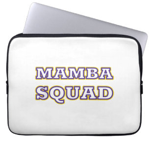 Mamba Squad grappige kleding voor slang liefhebber Laptop Sleeve