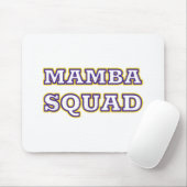 Mamba Squad grappige kleding voor slang liefhebber Muismat (Met muis)