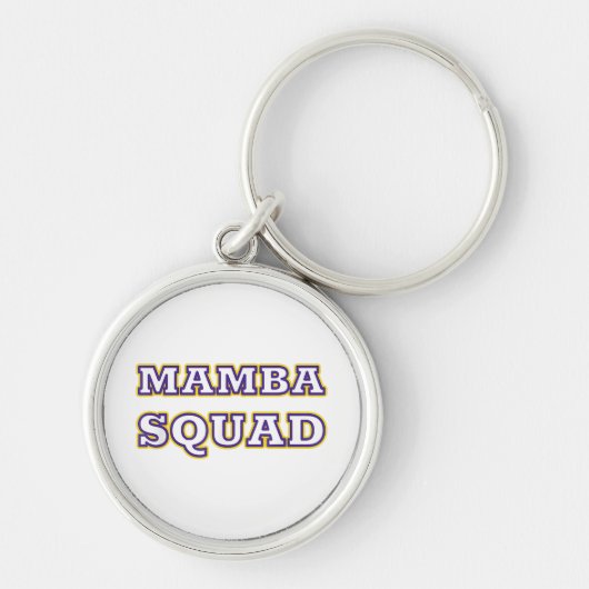 Mamba Squad grappige kleding voor slang liefhebber Sleutelhanger (Voorkant)
