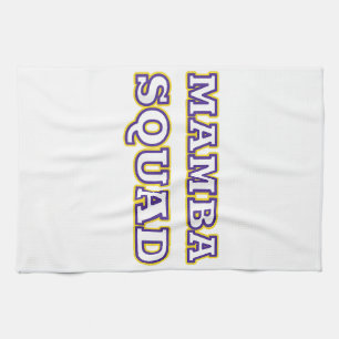 Mamba Squad grappige kleding voor slang liefhebber Theedoek