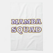 Mamba Squad grappige kleding voor slang liefhebber Theedoek (Verticaal)