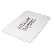 Mamba Squad grappige Kleding voor Snake Lover Badmat (Gekanteld)