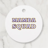 Mamba Squad grappige Kleding voor Snake Lover Bedankjes Labels (Voorkant)