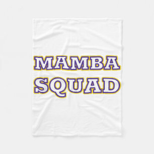 Mamba Squad grappige Kleding voor Snake Lover Fleece Deken
