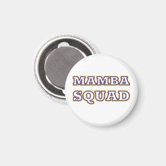 Mamba Squad grappige Kleding voor Snake Lover Magneet (Voorkant / Achterkant)