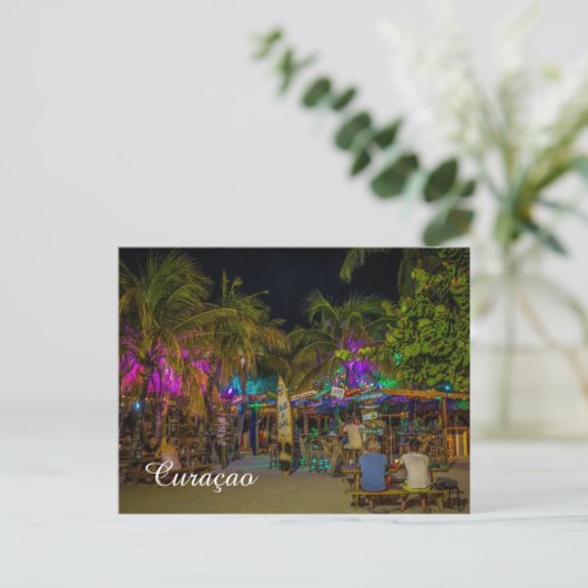 Mambo Beach Curacao Briefkaart (Staand voorkant)