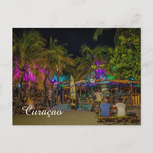 Mambo Beach Curacao Briefkaart (Voorkant)