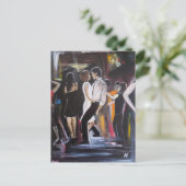 Mambo Night Schilderij van Alfred Fox Briefkaart (Staand voorkant)