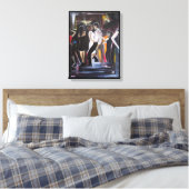 Mambo Night Schilderij van Alfred Fox Canvas Afdruk (Insitu (Slaapkamer))