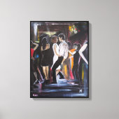 Mambo Night Schilderij van Alfred Fox Canvas Afdruk (Voorkant)