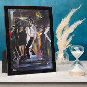 Mambo Night Schilderij van Alfred Fox Fotoplaat (Zijkant)