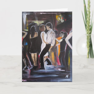 Mambo Night Schilderij van Alfred Fox Kaart