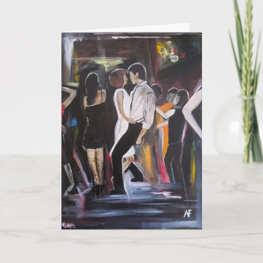 Mambo Night Schilderij van Alfred Fox Kaart (Voorkant)