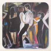 Mambo Night Schilderij van Alfred Fox Kartonnen Onderzetters (Voorkant)